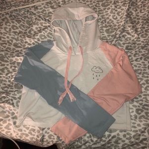 cropped hoodie !
